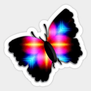 Bright Butterfly Sticker